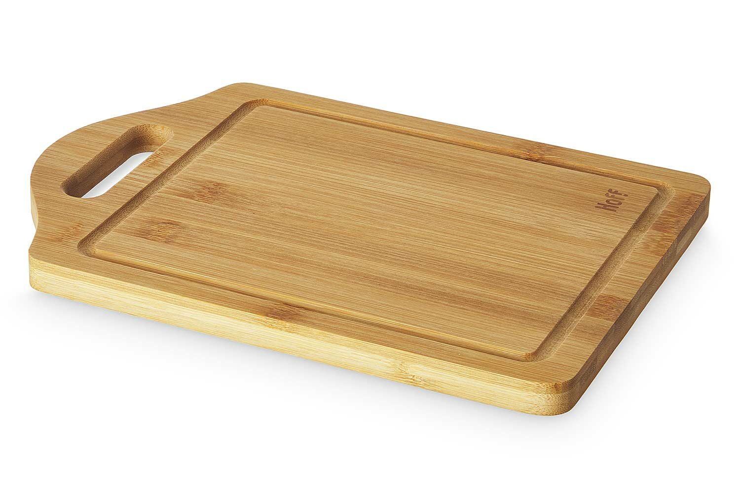 Доска разделочная Eco с желобом 30х1.5х21 см Бамбук экологичная доска из бамбука