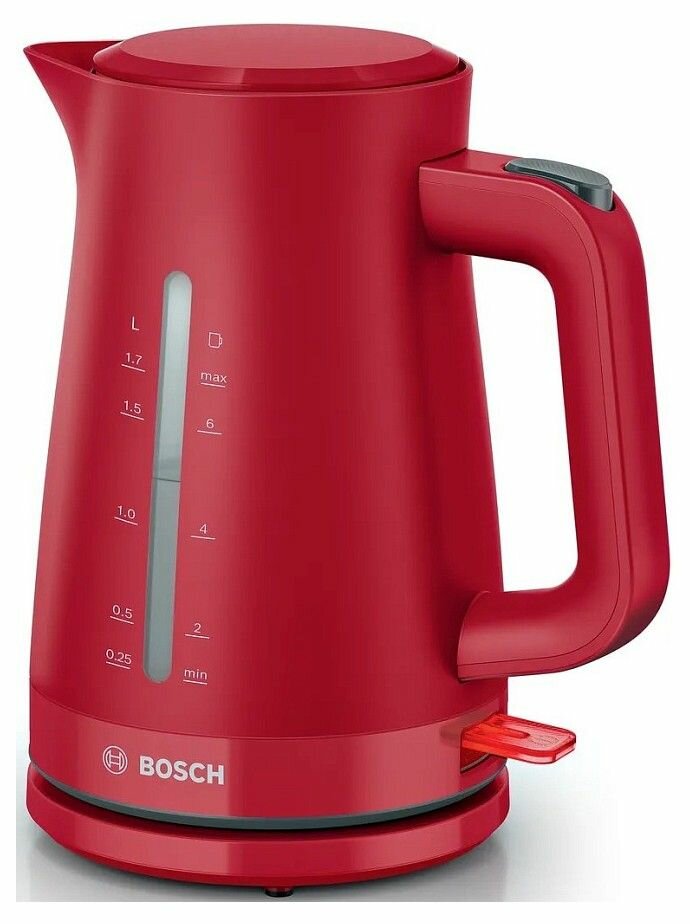 Электрический чайник Bosch TWK 3M124 , Красный