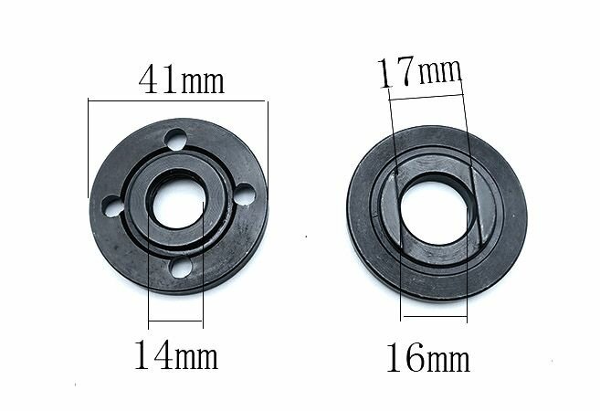 Гайка+шайба для УШМ резьба М14 (d-16/41мм)