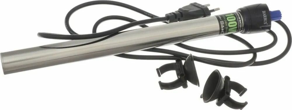 Нагреватель-терморегулятор Barbus Металл 100 ватт электрошнур 150 см