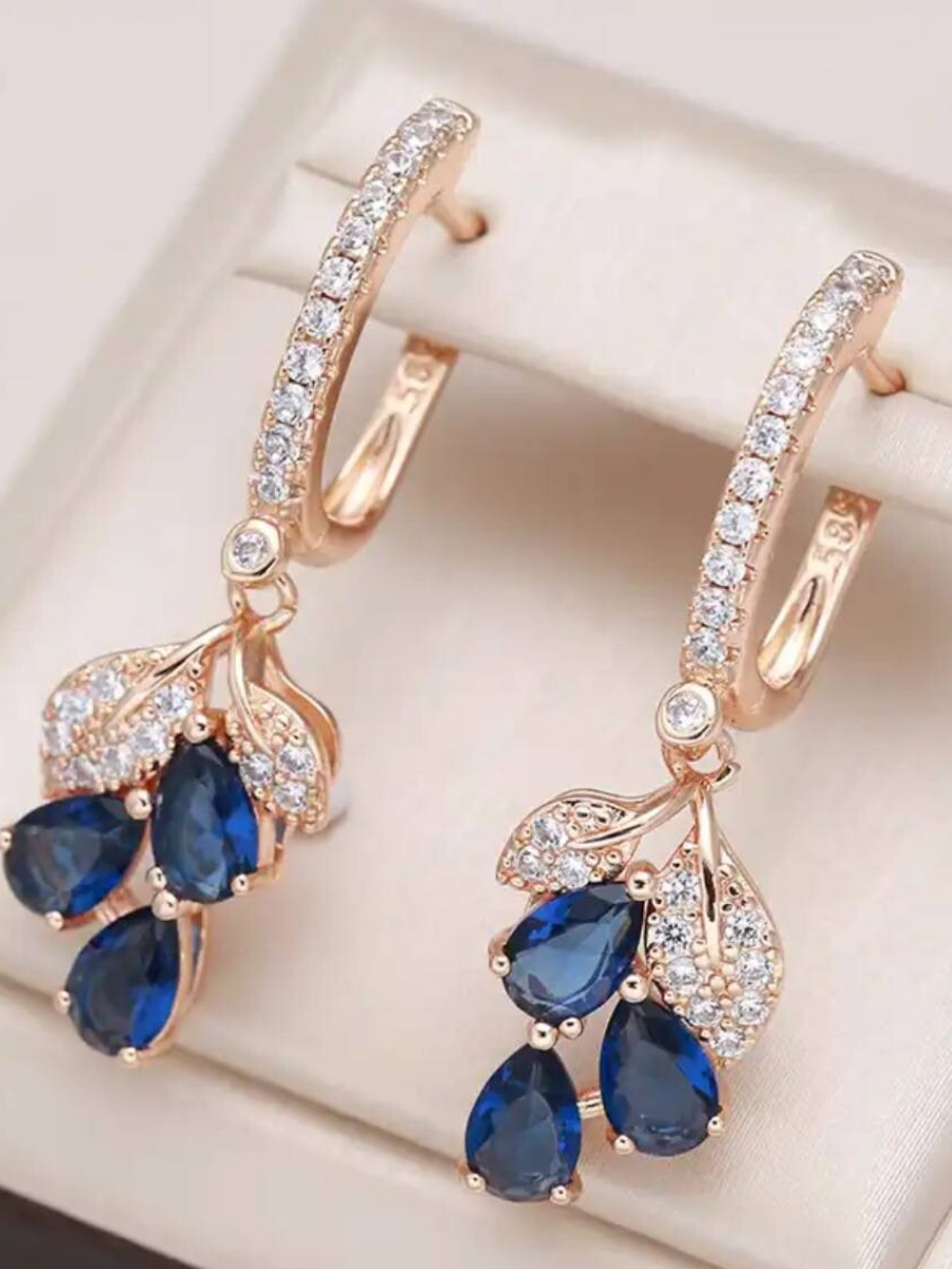 Комплект серег XINQUAN jewelry, циркон