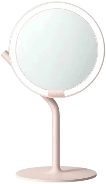 Зеркало косметическое Xiaomi AMIRO Mini 2 Desk Makeup Mirror Pink AML117 Pink