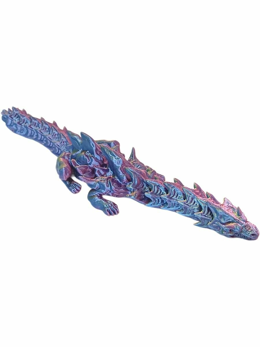Дракон Флэкси подвижной 28 см, Игрушка антистресс — фото 1