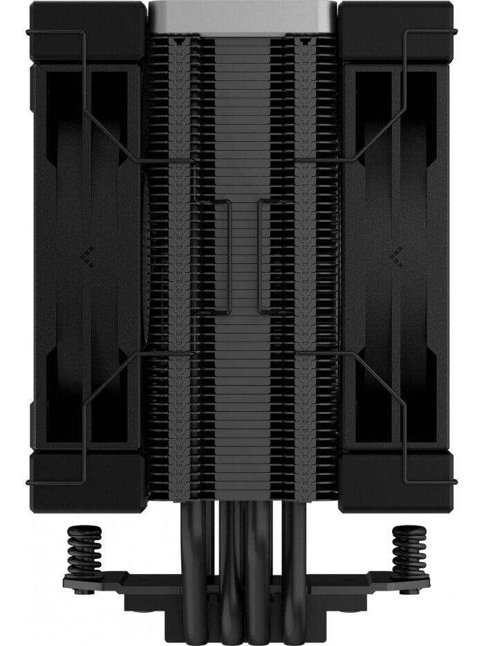 Устройство охлаждения(кулер) Deepcool AK400 Zero Dark Plus (R-AK400-BKNNMD-G-1) — фото 1