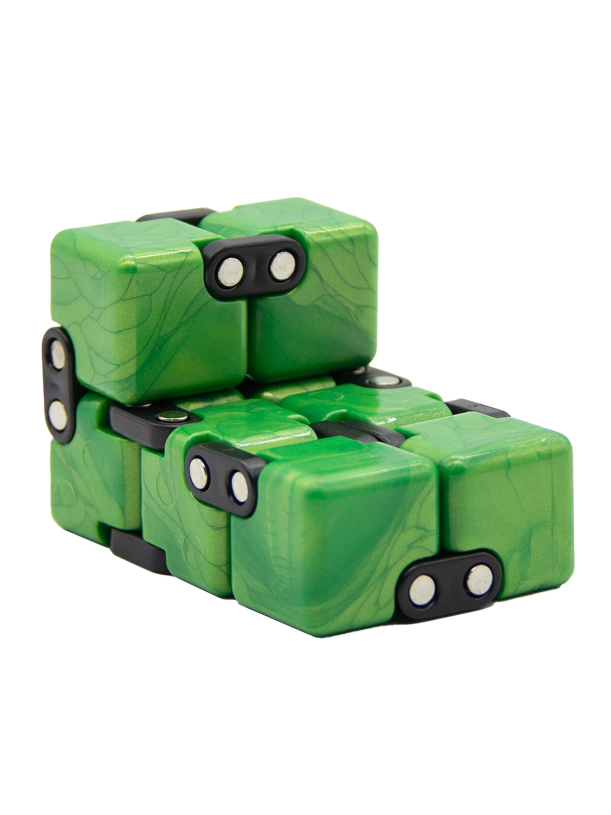 Головоломка Бесконечный куб антистресс QiYi Infinite Cube (зеленый) — фото 1