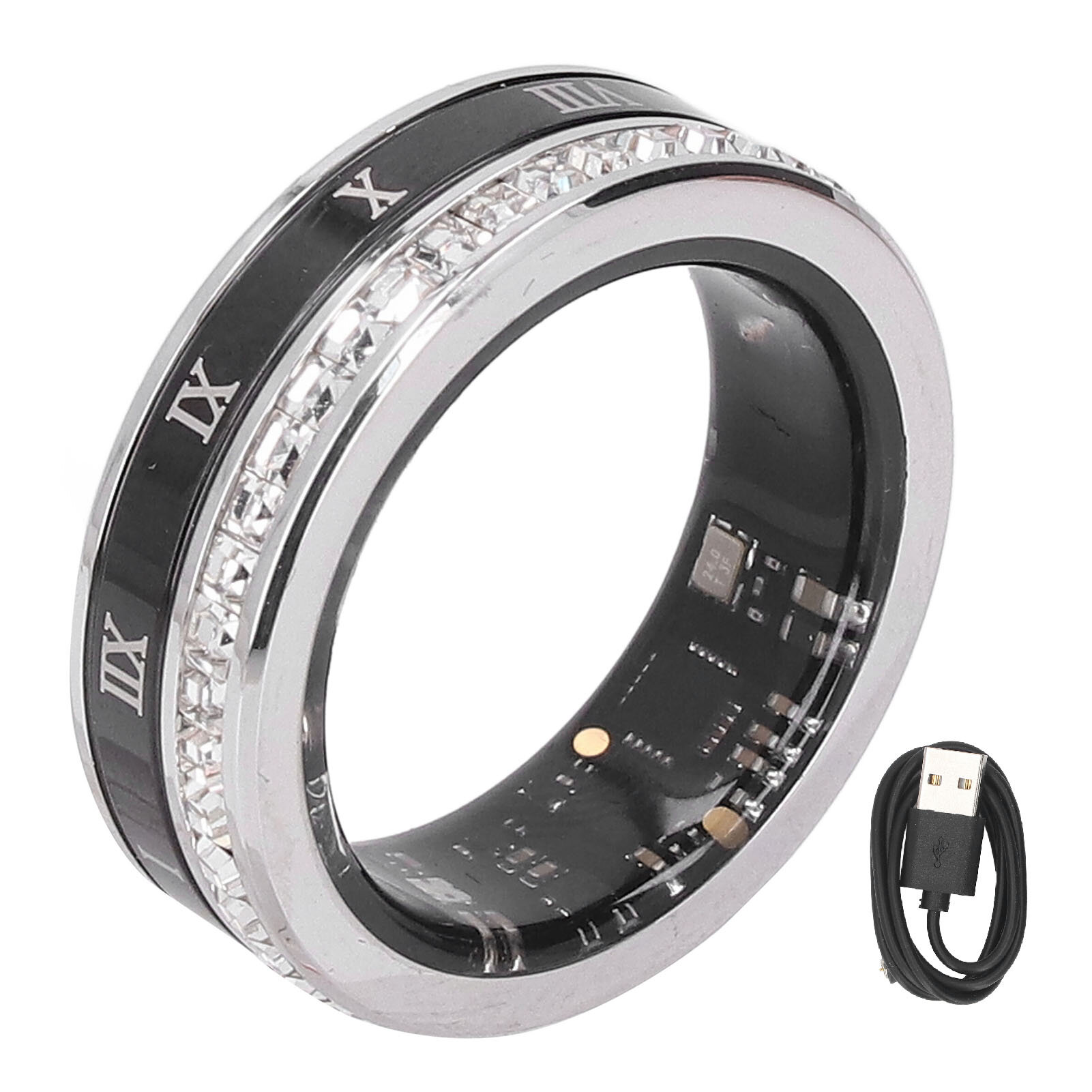 Водонепроницаемый фитнес-трекер BT IP68 счетчик шагов магнитная зарядка фитнес-часы для бега плавания тренировок