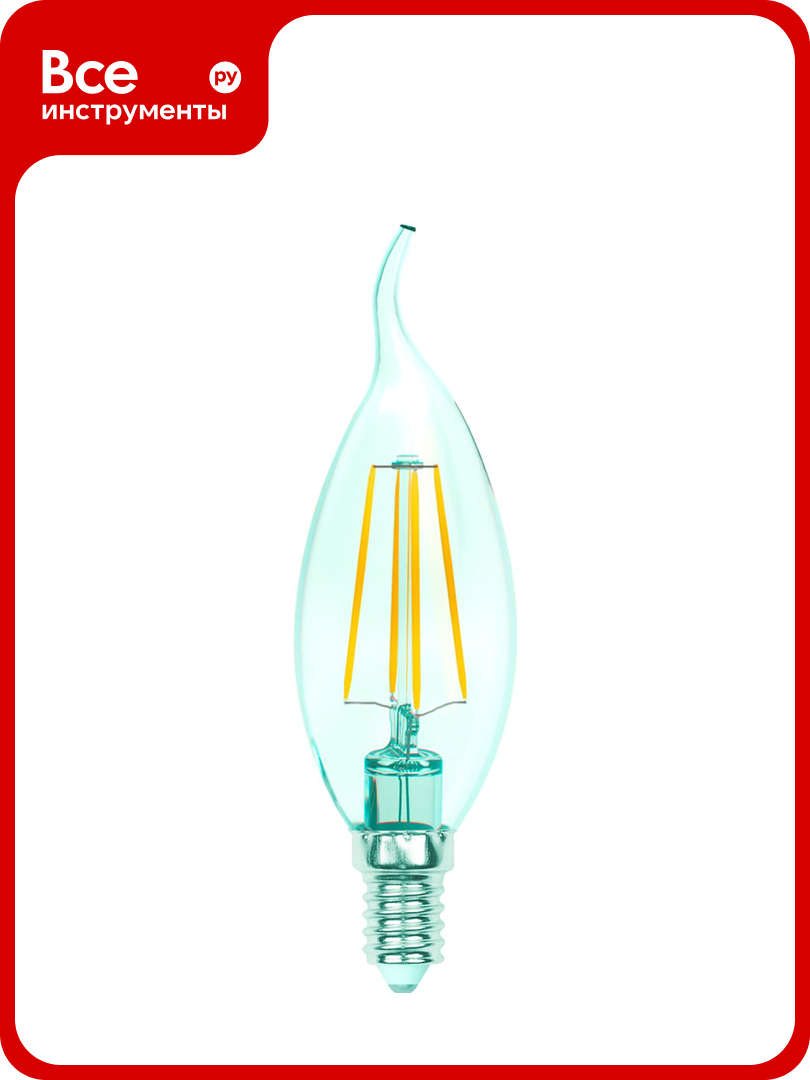 Светодиодная лампа Uniel LED-CW35-13W/4000K/E14/CL PLS02WH UL-00005904
