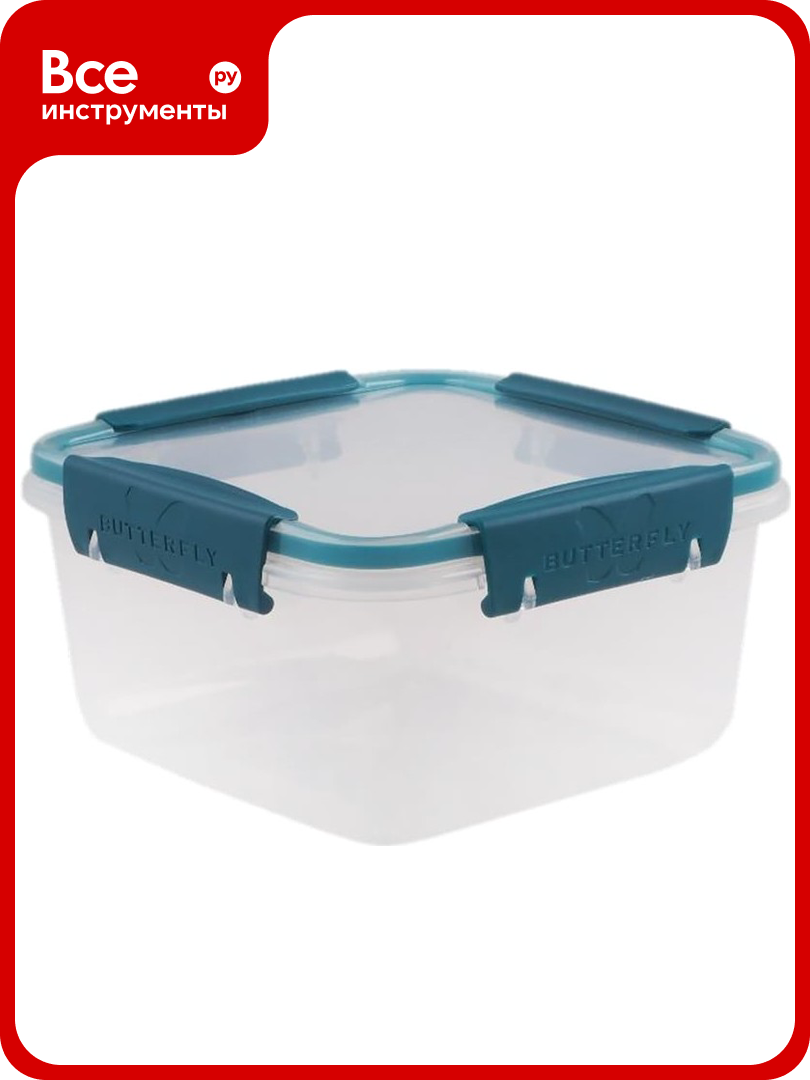 Герметичный контейнер Полимербыт BUTTERFLY BRIGHT 1.2 л хвоя 437847800