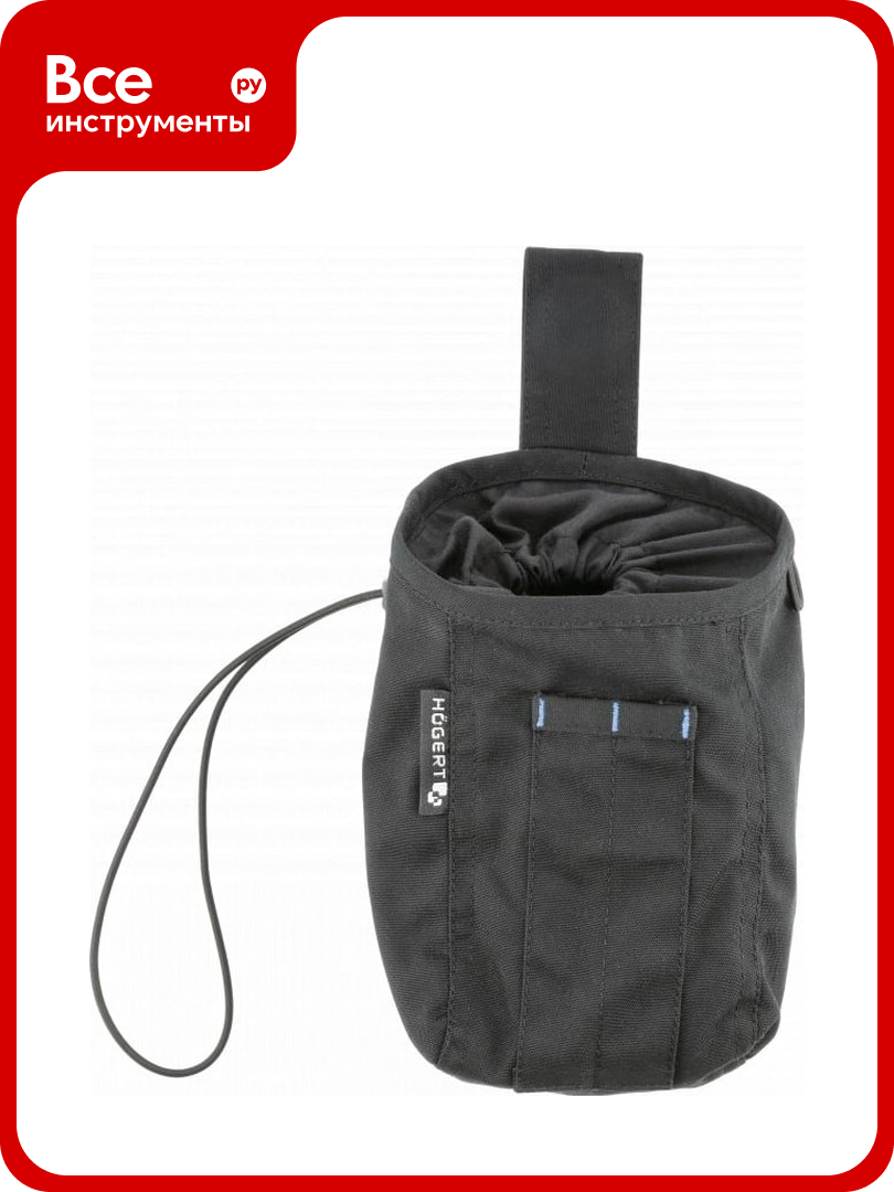 Карман для гвоздей HOEGERT TECHNIK BIELA черный размер универсальный HT5K447