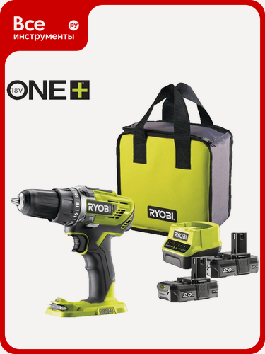 Изображение товара Дрель-шуруповерт Ryobi ONE+ R18DD3-220S 5133003348