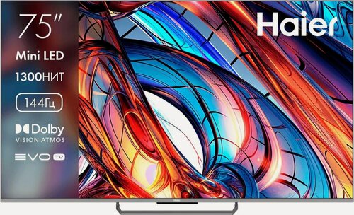 Изображение товара Телевизор Haier 75 Mini LED, 4K, 75", Smart TV, операционная система Android TV