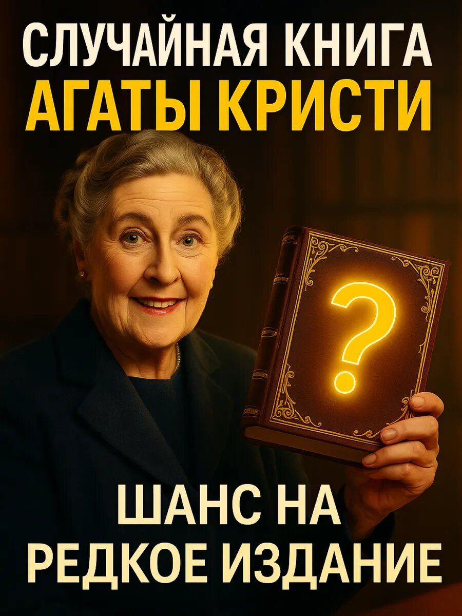 Случайная Агата Кристи — букинистический сюрприз