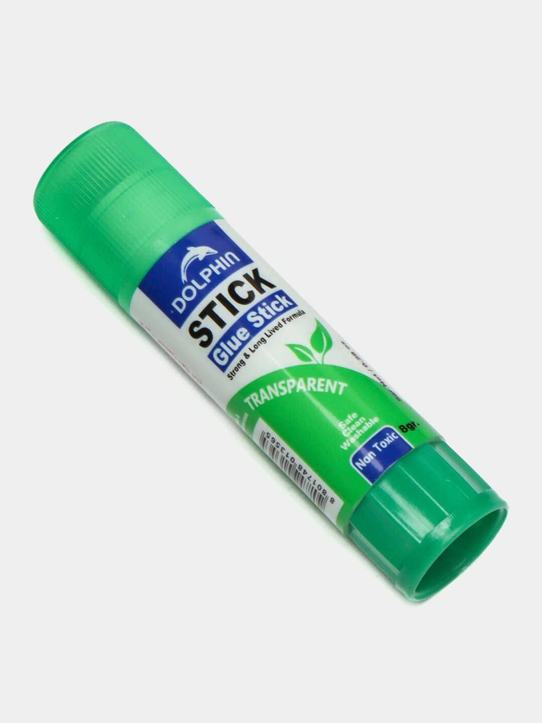 Универсальный клей-карандаш Dolphin, 8г, для склеивания бумаги — фото 1