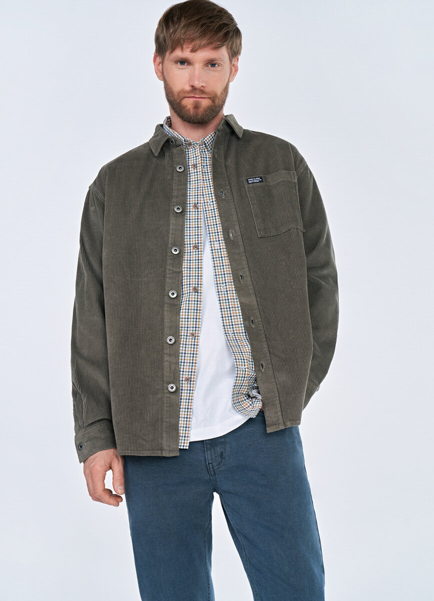 Рубашка Funday размер XXL серо-бежевый