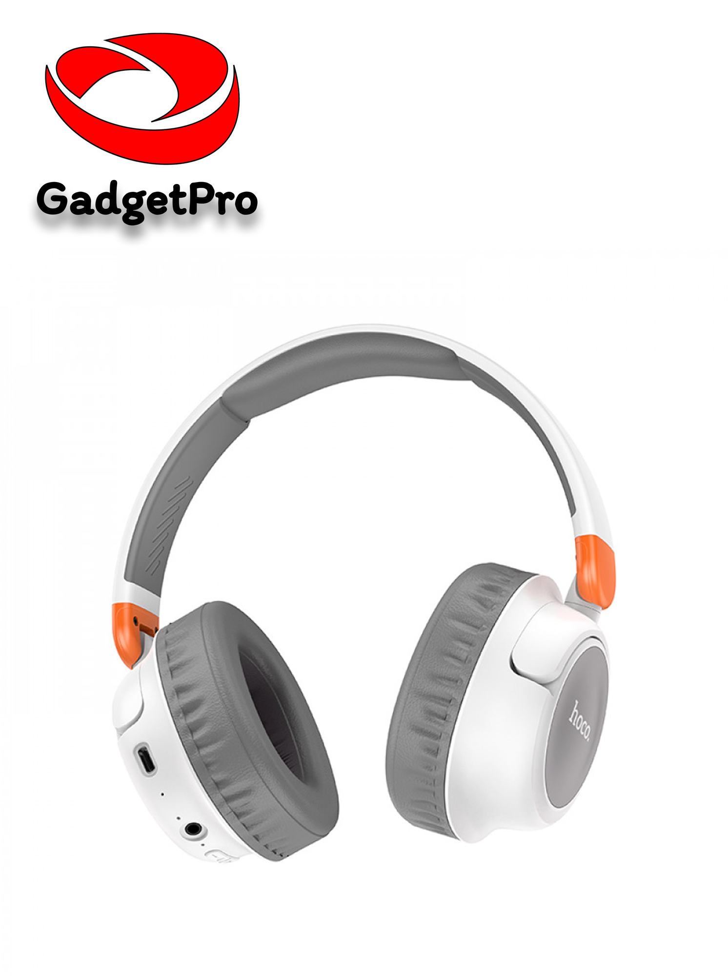 Беспроводные наушники Hoco W43 с Bluetooth 5.2, до 25 часов работы, аккумулятор 250 мАч, складные, чёрные