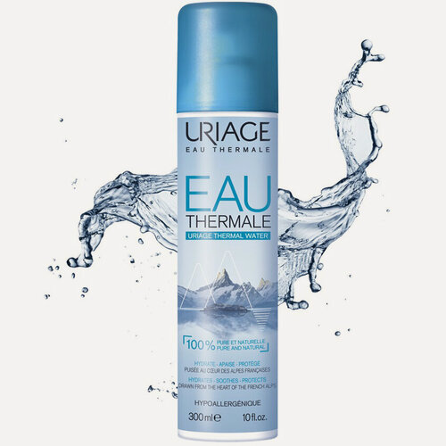 Изображение товара Термальная вода Uriage "Eau thermale", изотоничная, для всех типов кожи, 300 мл
