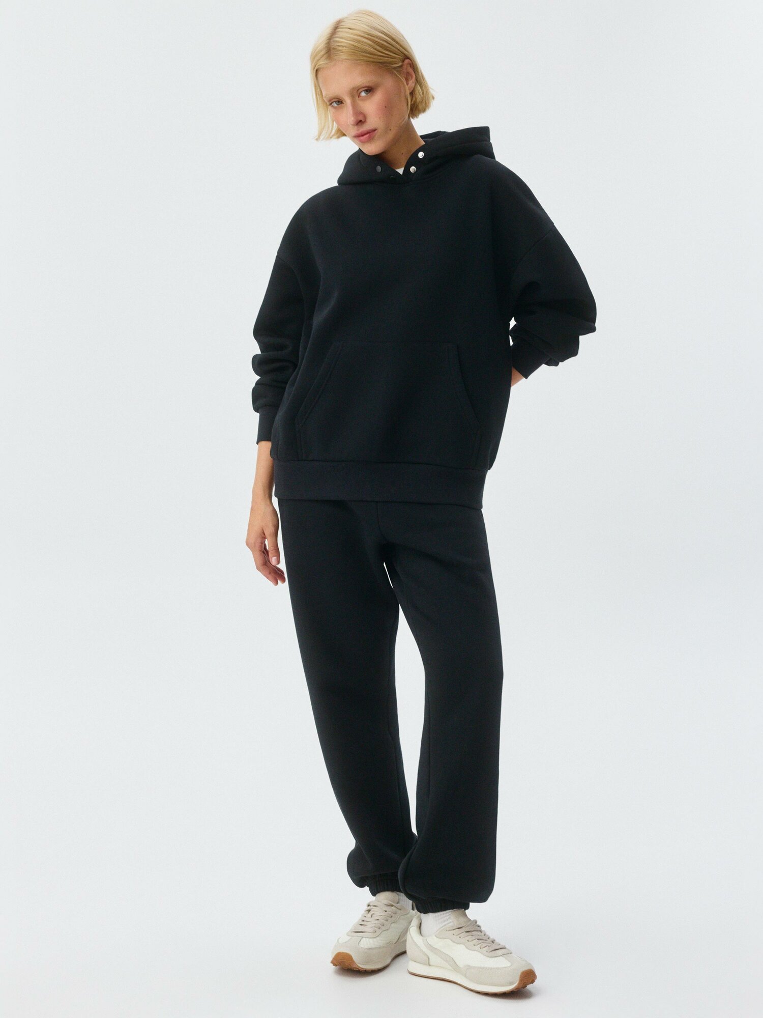 Худи Sela, размер 48, , черный — фото 1