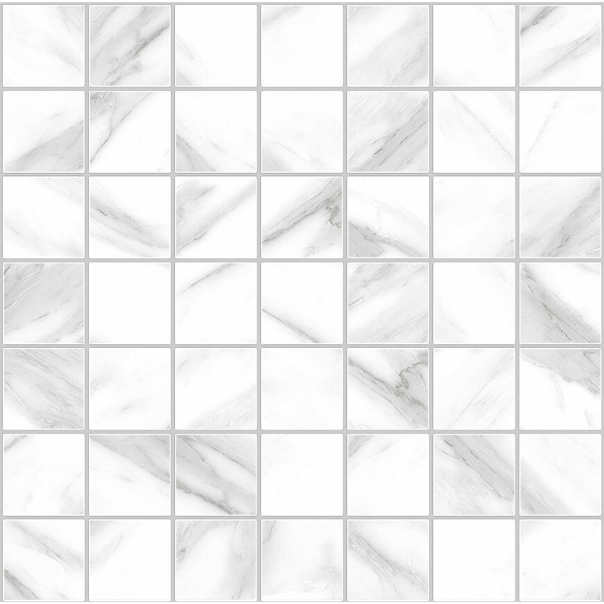 Керамогранит Absolut Gres Calacatta Grey мозайка матовая 30x30 см AB1015M1 (0.9 м2)