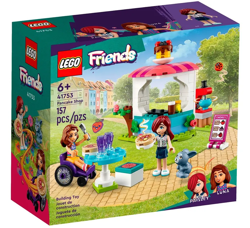 Конструктор LEGO Friends Блинная лавка, 157 деталей, возраст 6+, 41753