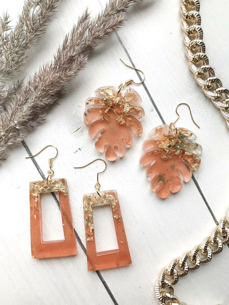 Силиконовый молд для заливки смолы для серьги и творчество , многоразовый — фото 1