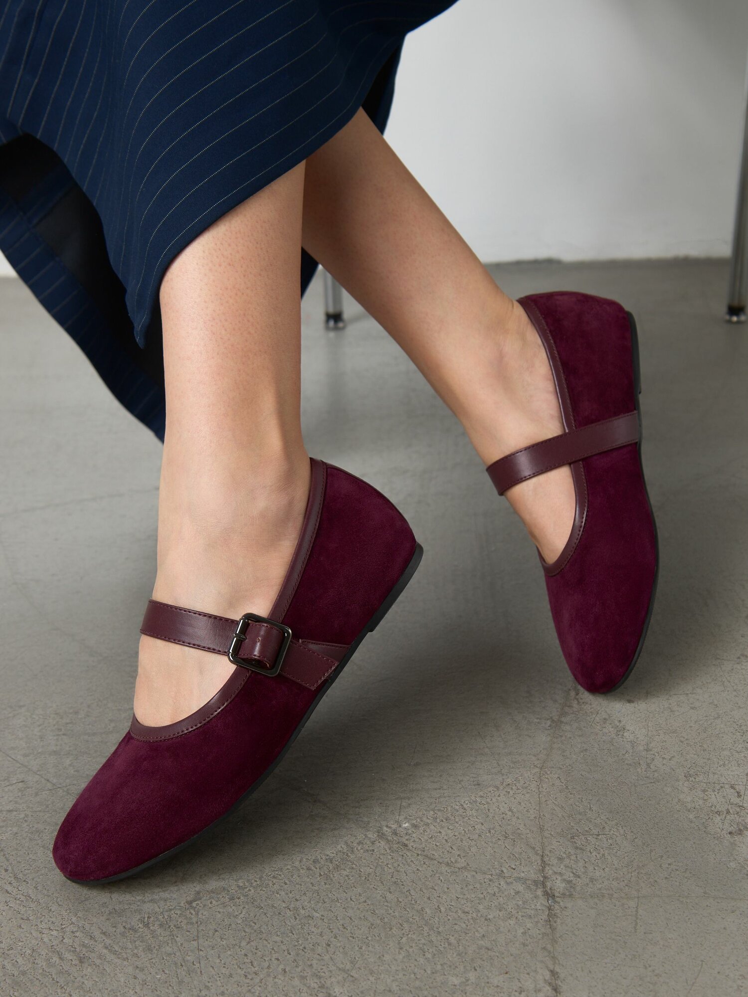 Балетки Thomas Munz, размер 41, бордовый