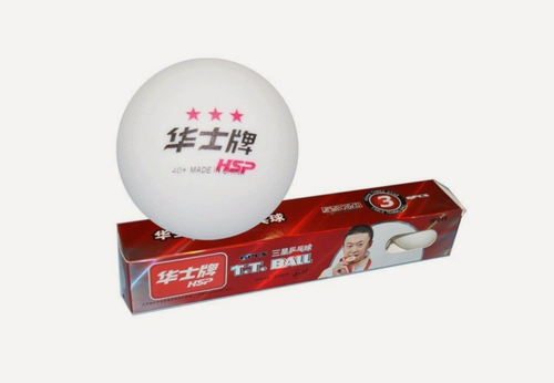 Изображение товара Мячи для настольного тенниса профессиональные HSP 3*, 40 мм (6 шт.)
