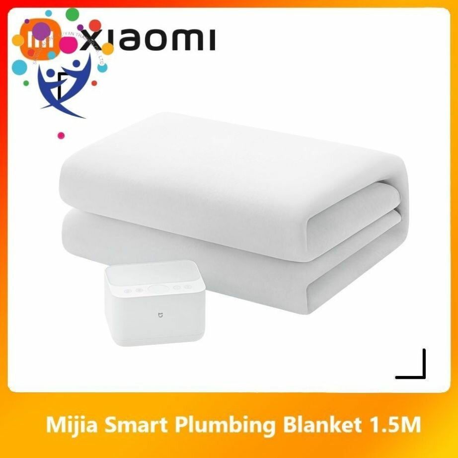 Эксклюзивное электрическое одеяло Xiaomi с бесшумной системой обогрева циркулирующей водой, обеспечивающей комфортный сон