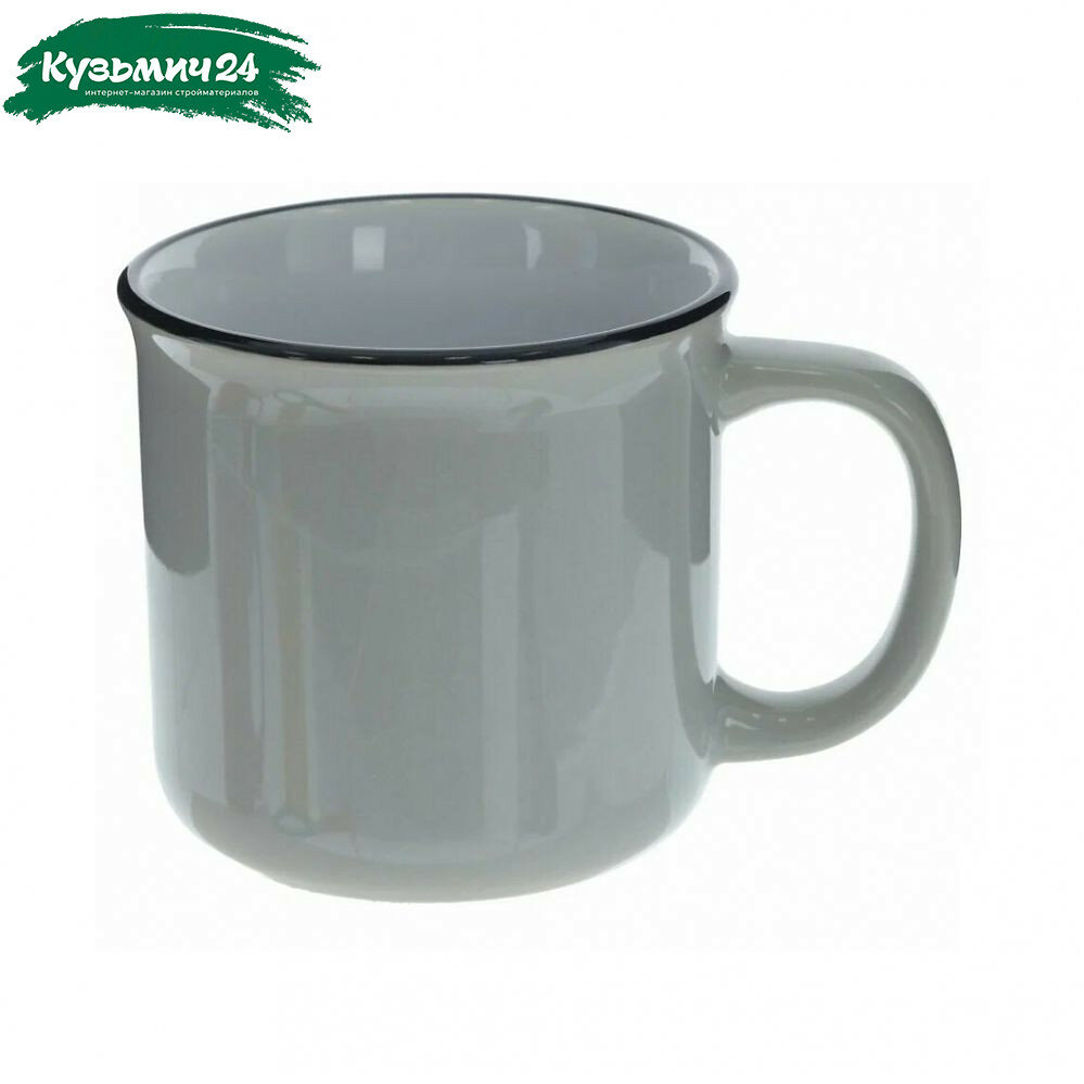 Кружка Ремеко  керамика  400 мл  90х95х130 мм  цвет в ассортименте  797462