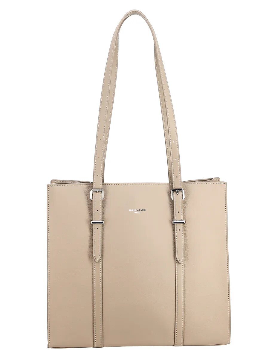 Сумка тоут DAVID JONES, кофейный — фото 1