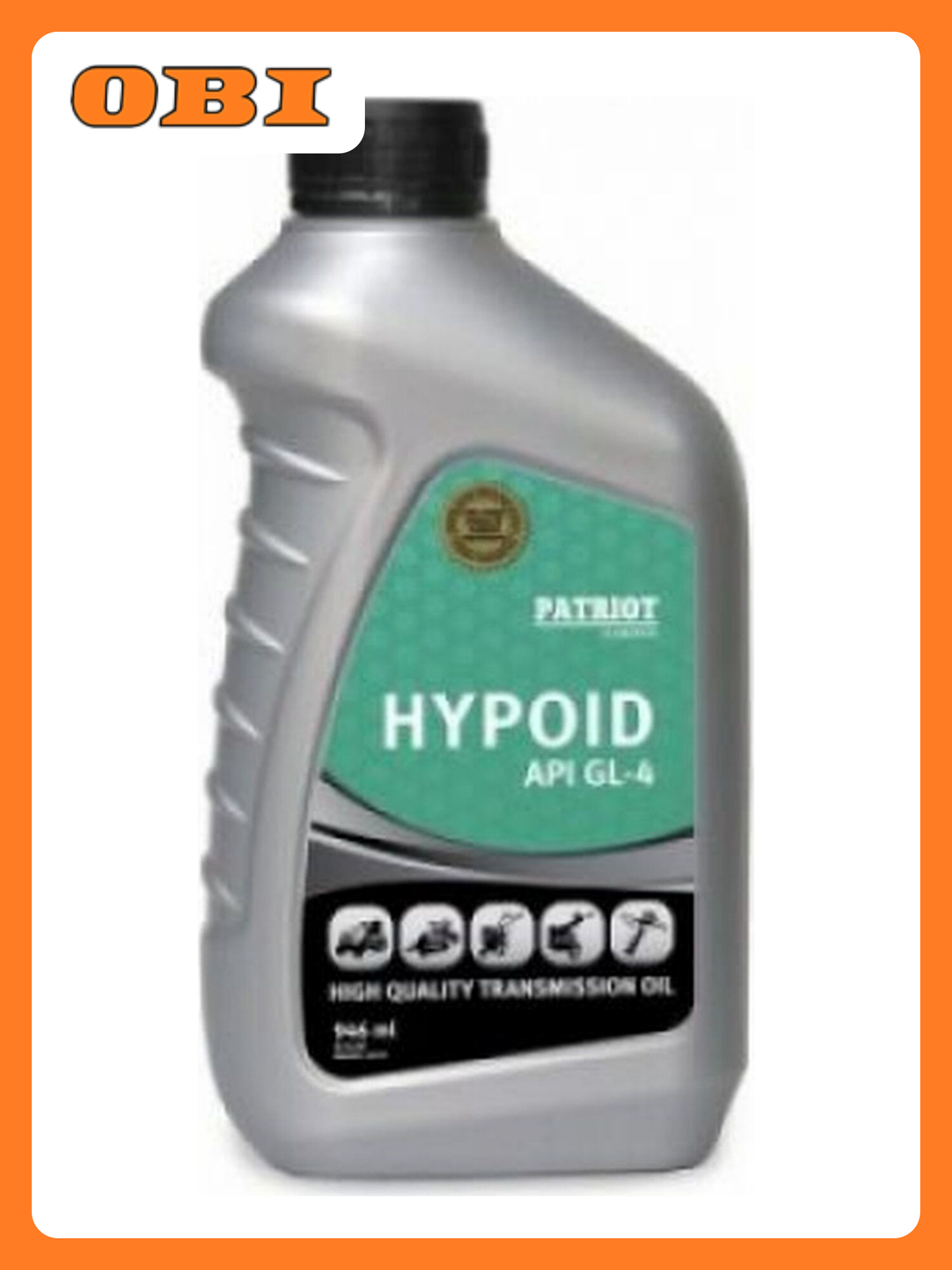 Трансмиссионное масло PATRIOT HYPOID SAE 80W-85 минеральное 0946 л