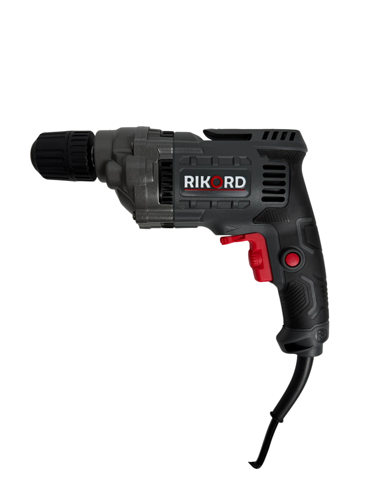 Дрель электрическая Rikord R 10002, мощный двигатель, регулируемая скорость