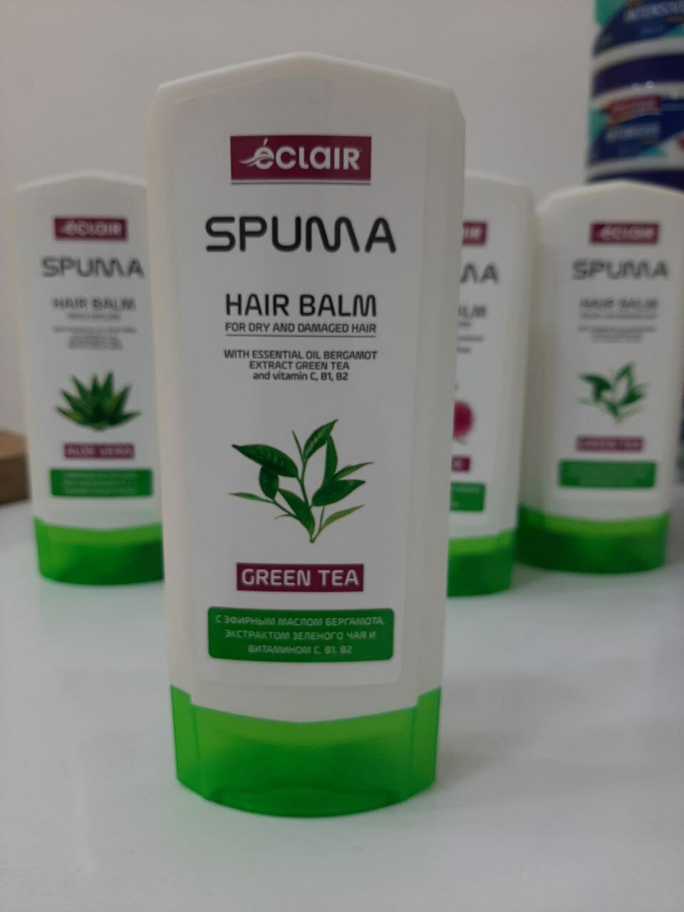 Бальзам для волос Eclair SPUMA "BURDOCK", для поврежденных волос 240мл — фото 1