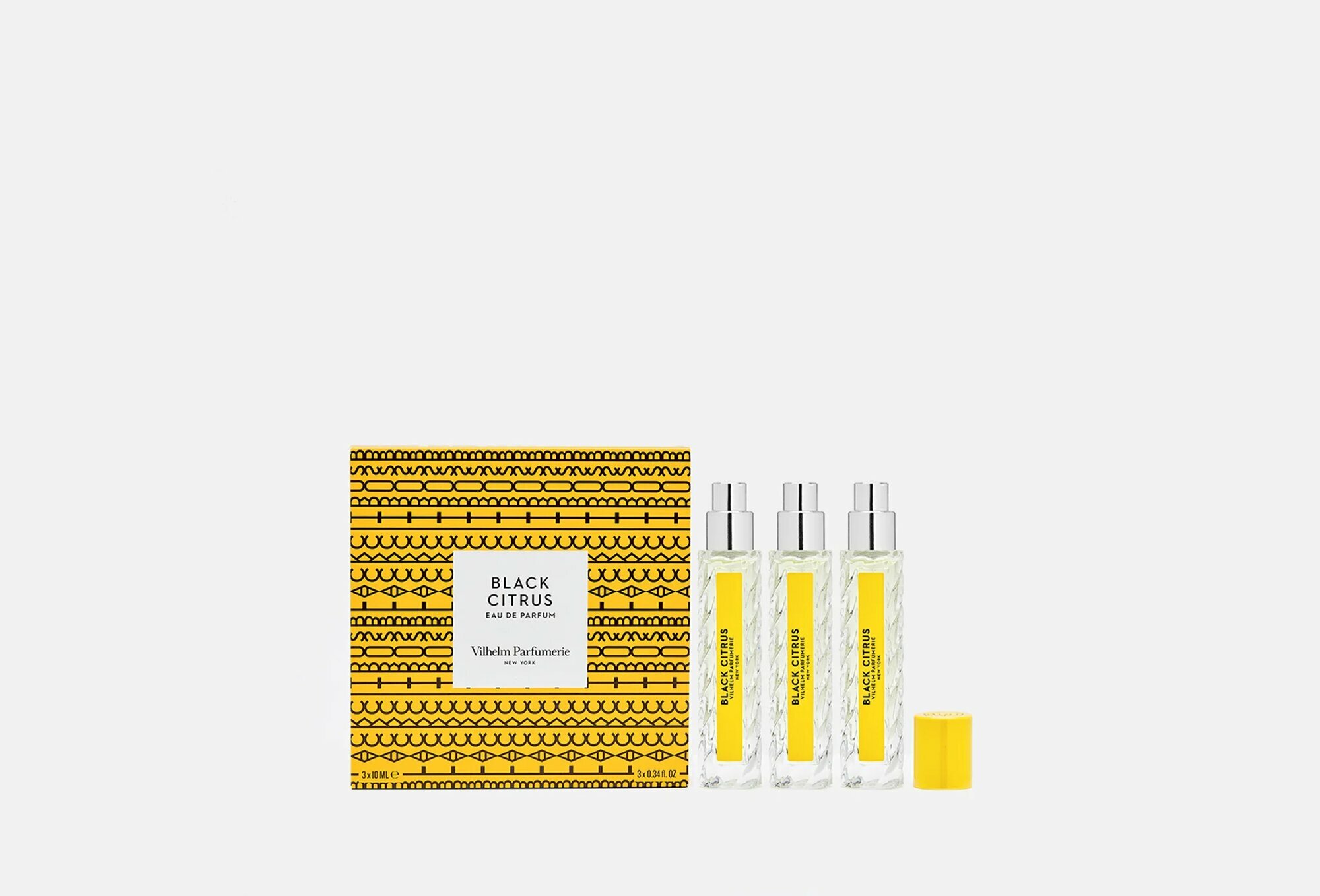 Vilhelm Parfumerie Black Citrus 3х10 мл, Парфюмерная вода унисекс