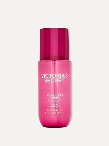 Изображение товара Victoria's Secret Парфюмированный спрей-мист для волос и тела Wild Rose Amber