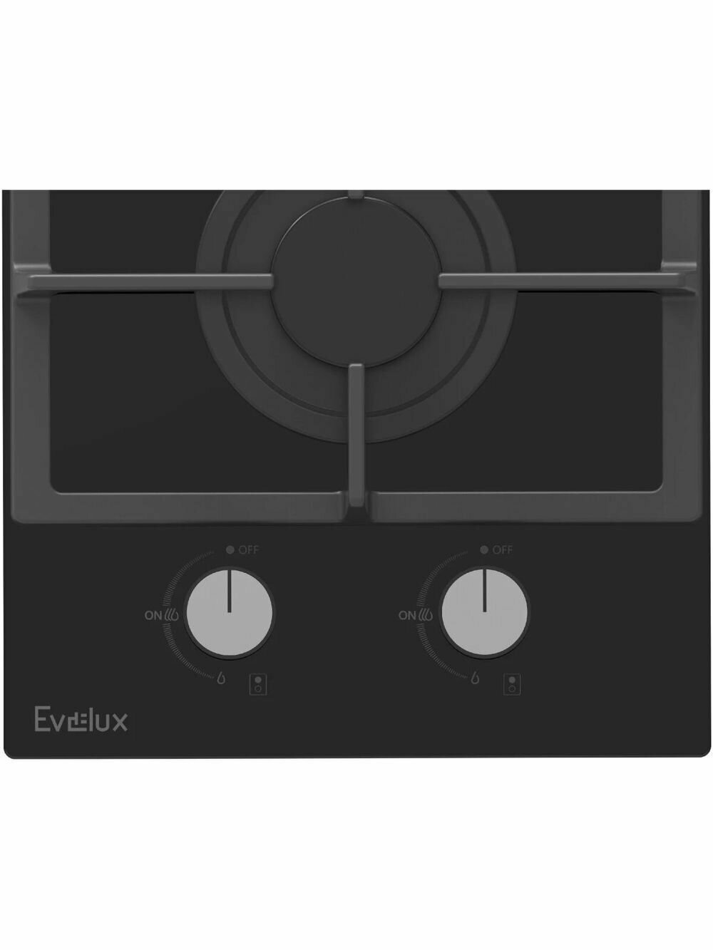 Встраиваемая газовая панель EVELUX HEG 360 BG, официальная гарантия — фото 1
