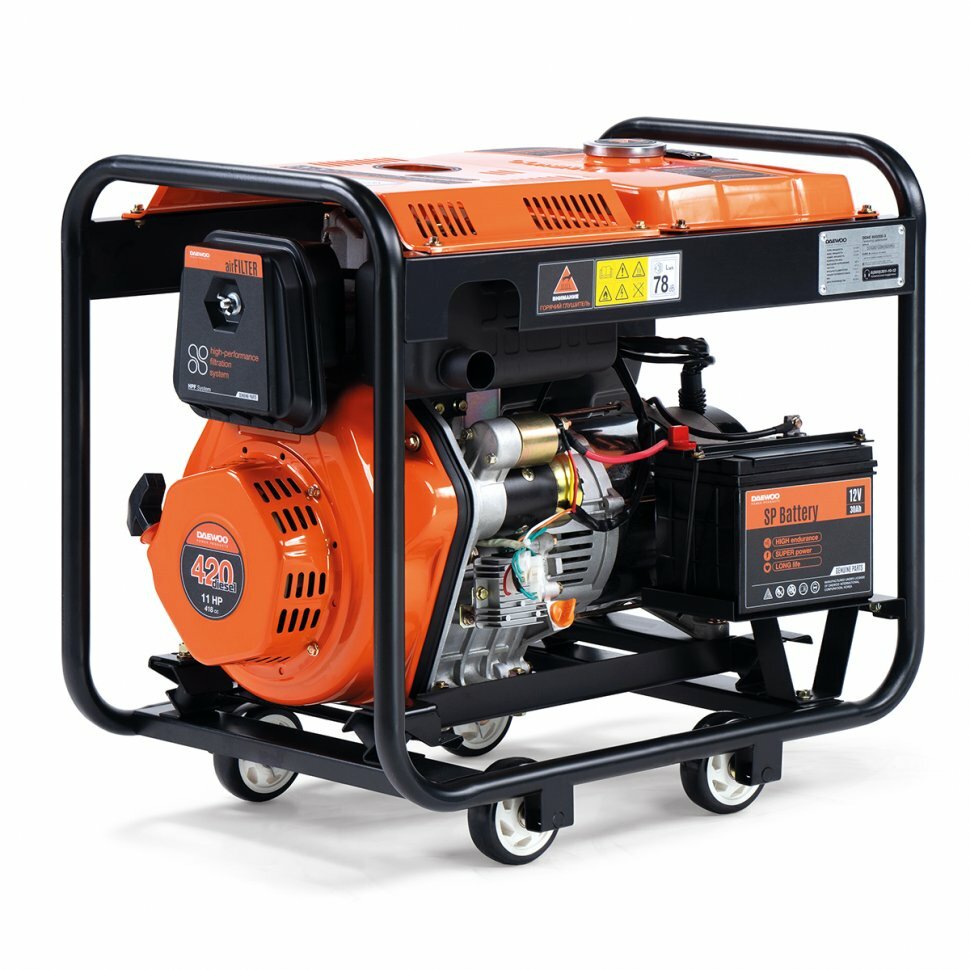 Дизельный генератор Daewoo Power - фото №2