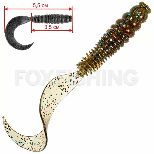 Силиконовая приманка Pontoon 21 Homunculures Pillo 2.25 №113 5.6см. 7шт.