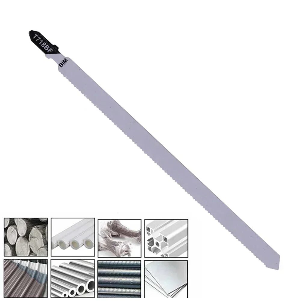 Удлиненное полотно лобзика сабельные полотна 180 мм резка металла деревообрабатывающее полотно лобзика металлическое возвратно-поступательное полотно T718BF