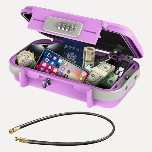 Изображение товара Портативный комбинированный сейф для пляжа, Портативный сейф Esay Carry, водонепроницаемый, переносной, для пляжа