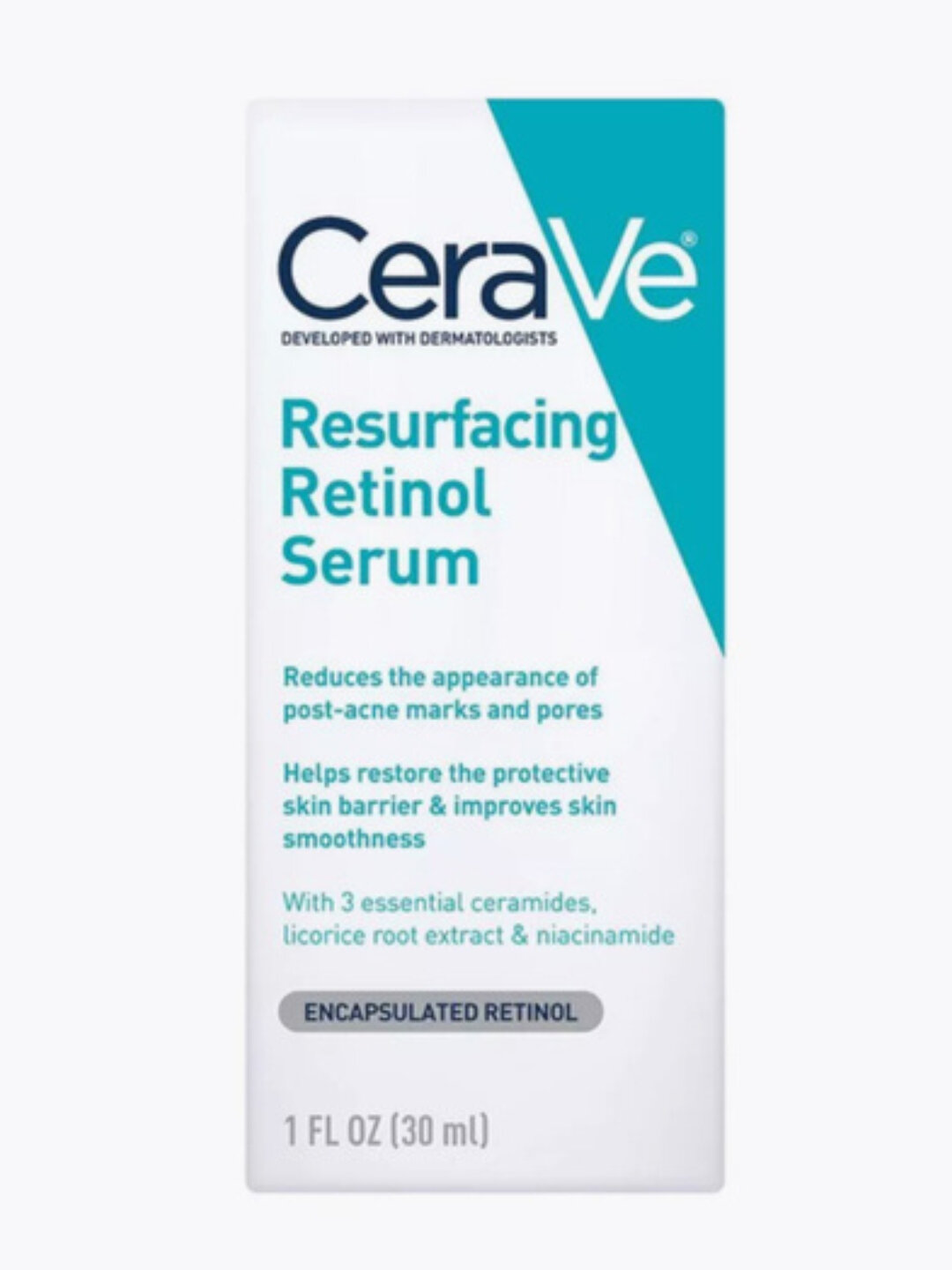 Восстанавливающая сыворотка с ретинолом для лица CeraVe, 30 мл, CeraVe 30 мл, сыворотка CeraVe