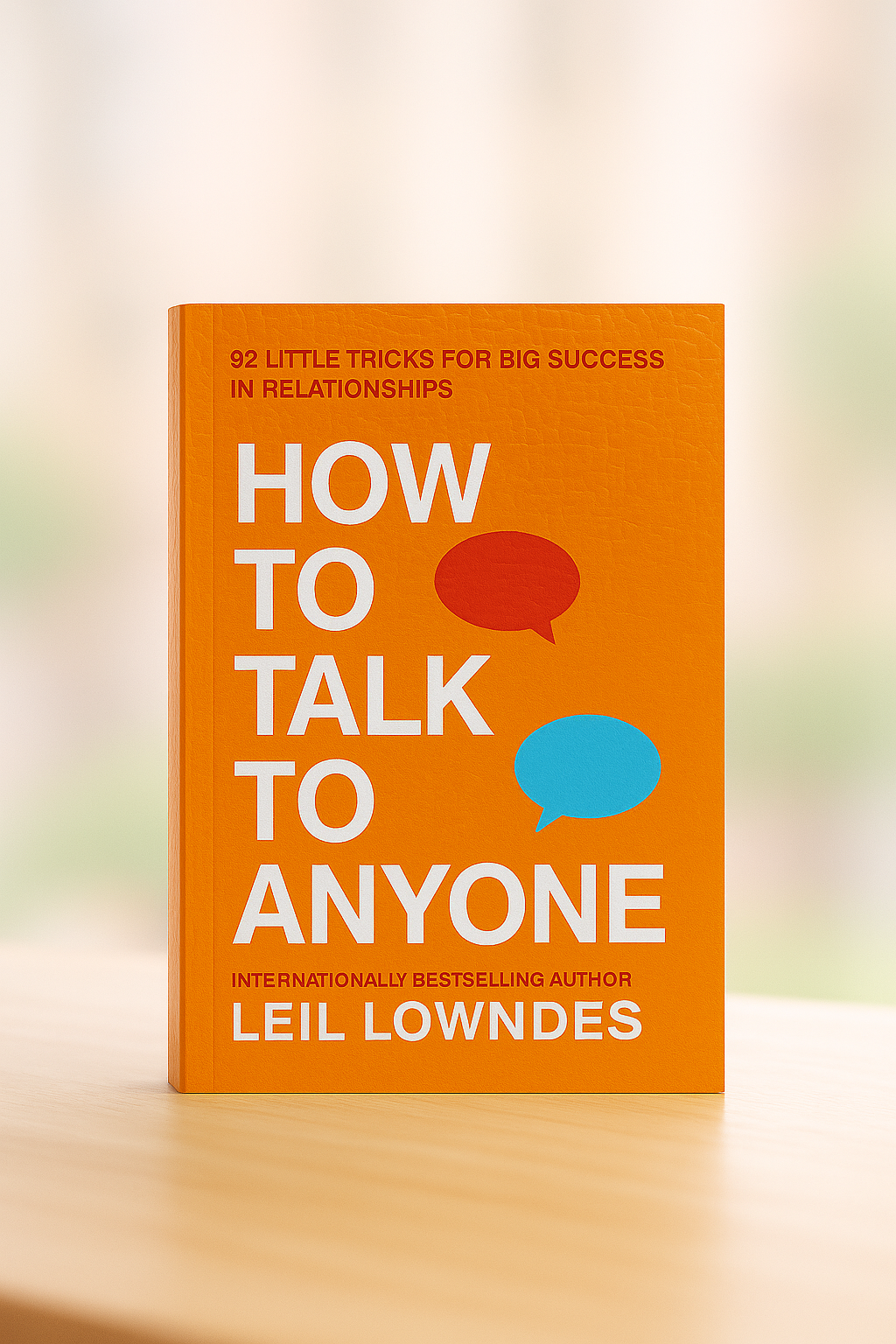 Книга Leil Lowndes "How to talk to anyone", публицистика, мягкий переплет, 345 стр.