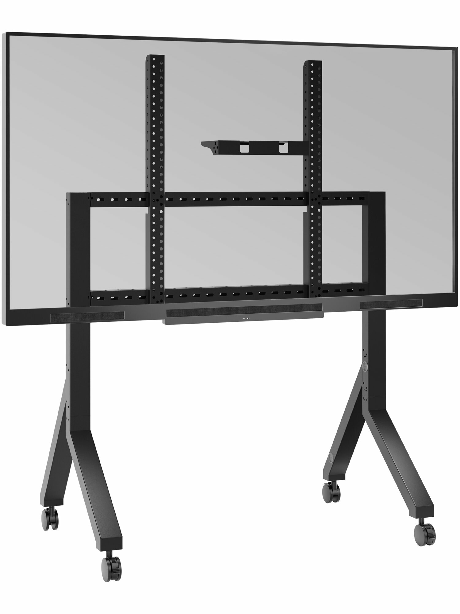 Стойка для телевизора 70"-110" ONKRON TS2081 напольная, стойка для интерактивной панели до 125 кг, чёрная