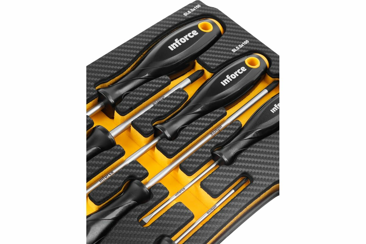 Набор отверток Inforce 6шт — фото 1
