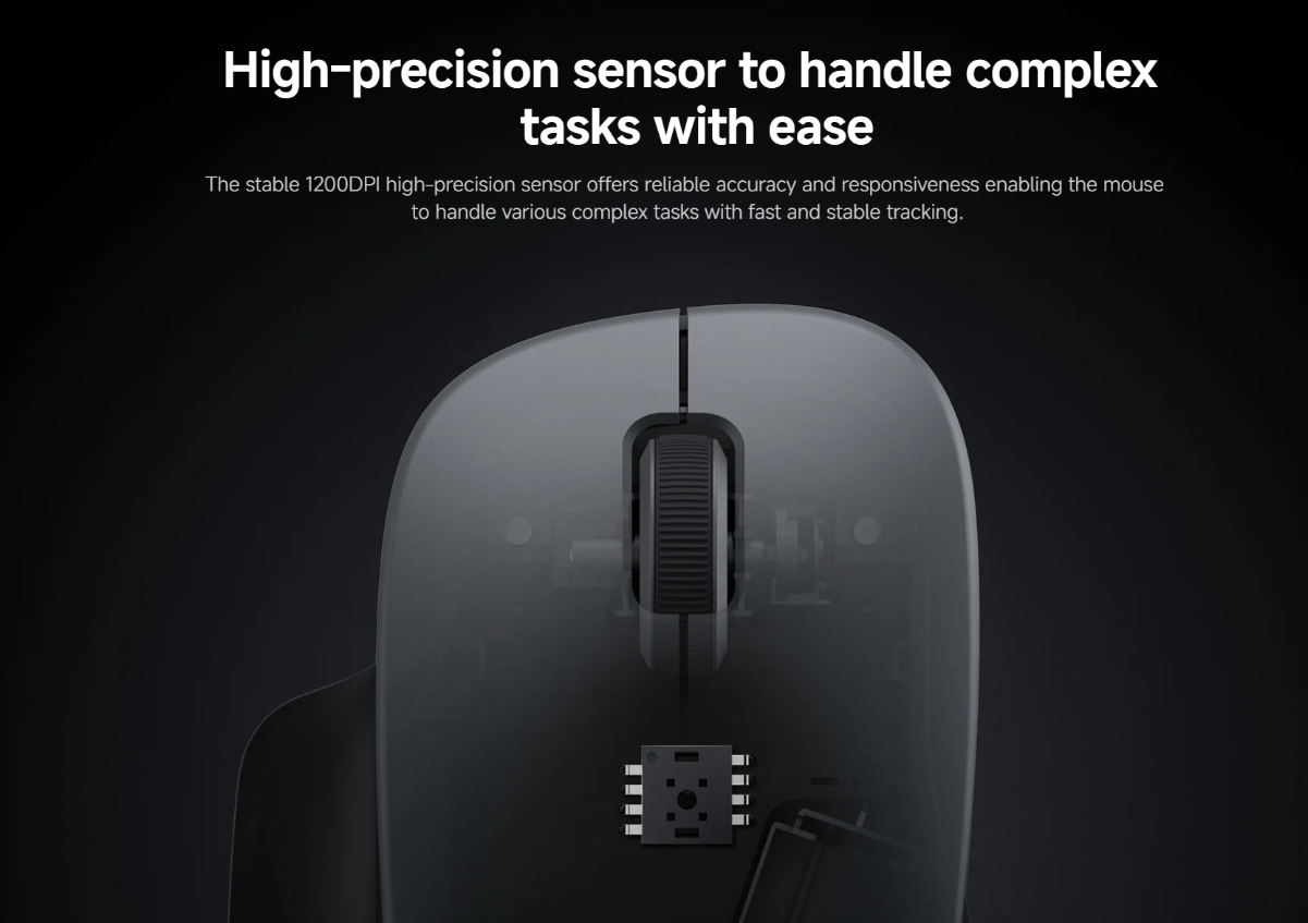 Домашний рабочий уголок с Xiaomi Comfort Mouse — пример организации пространства