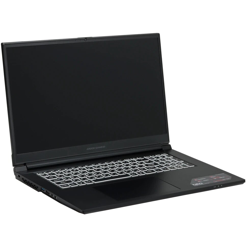 17.3" Ноутбук ARDOR GAMING NEO N17-I5ND415, Intel Core i5-12450H, RAM 16 ГБ, SSD 1 ТБ, GeForce RTX 4050 - 6 ГБ, без ОС — фото 1
