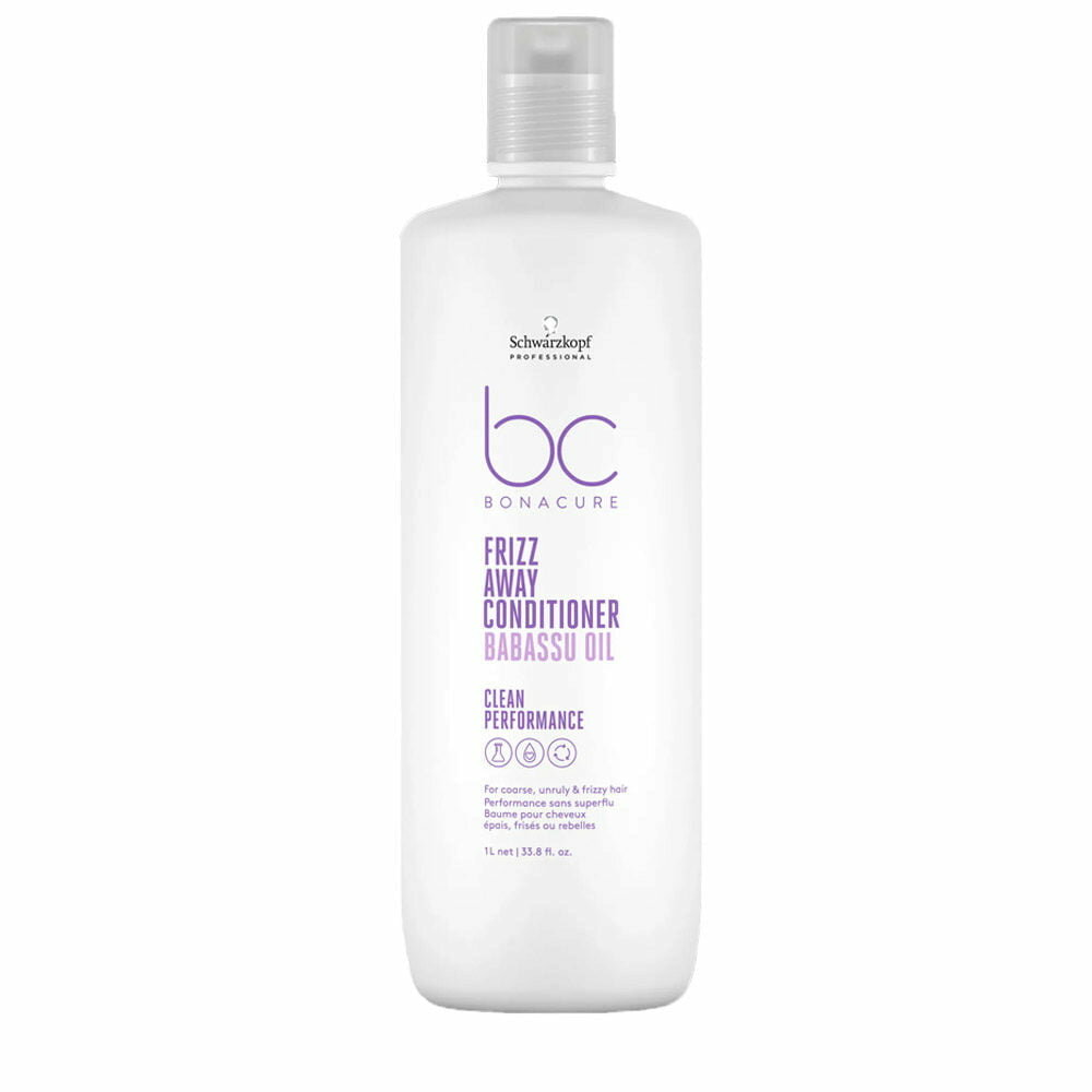 Schwarzkopf Professional Кондиционер для гладкости вьющихся и непослушных волос Bonacure Frizz Away Conditioner, 1000 мл