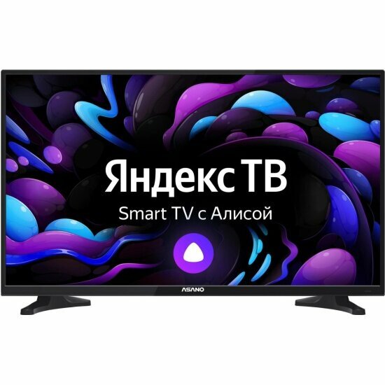 Телевизор Asano 32LH8010T, Яндекс смарт ТВ, голосовой поиск с Алисой
