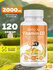 Витамин Д3 2000 МЕ в капсулах, 120 капсул softgel БАД vitamin D3 ...