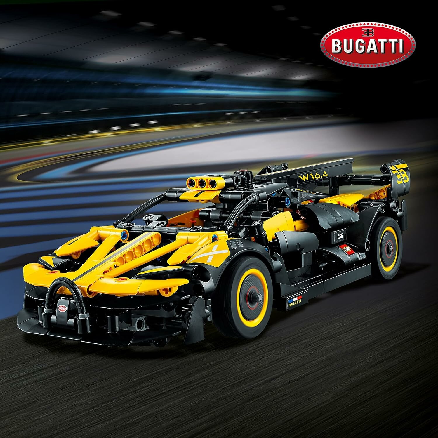 LEGO Technic Bugatti Bolide (42151) — гоночный автомобиль-конструктор для детей от 9 лет — фото 1