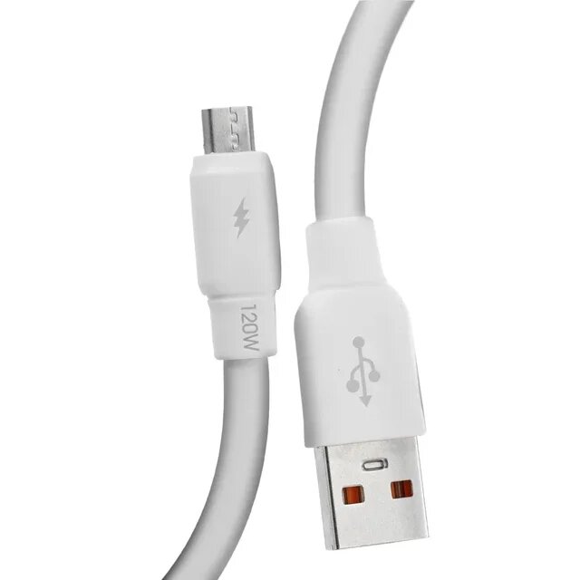 6 А, кабель для быстрой зарядки, микро-USB, мобильный телефон Android, — фото 1